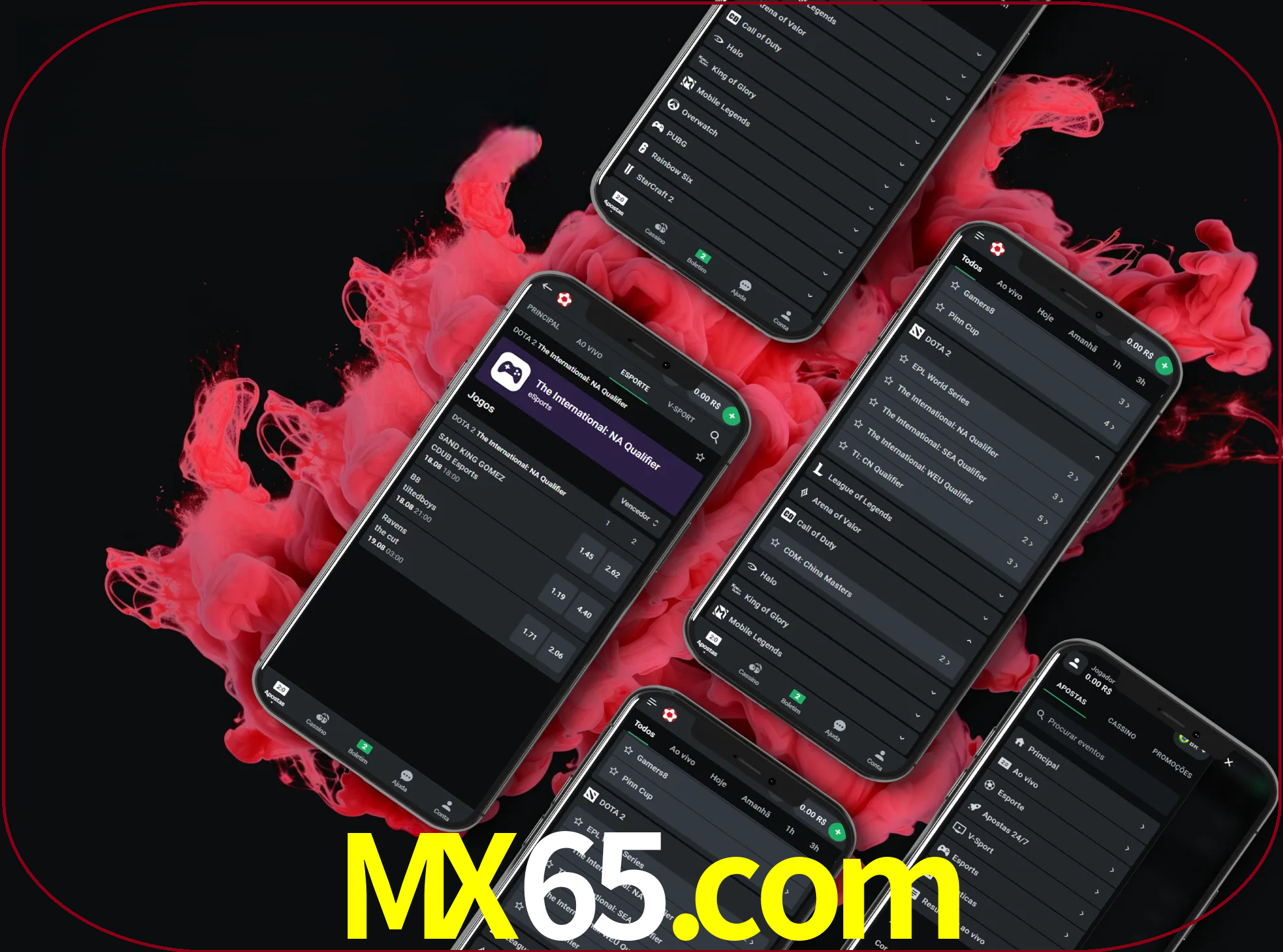 Se o seu smartphone não for compatível com a aplicação, esta opção do mx65 ajudá-lo-á a desfrutar do jogo.