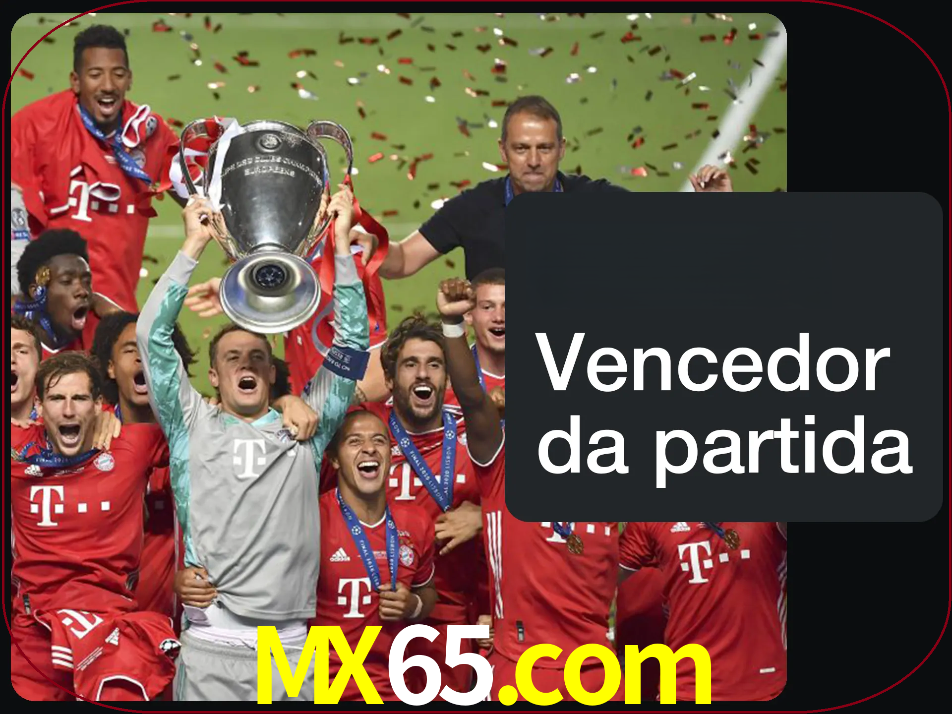 Aposte no vencedor e ganhe uma grande quantia de dinheiro.