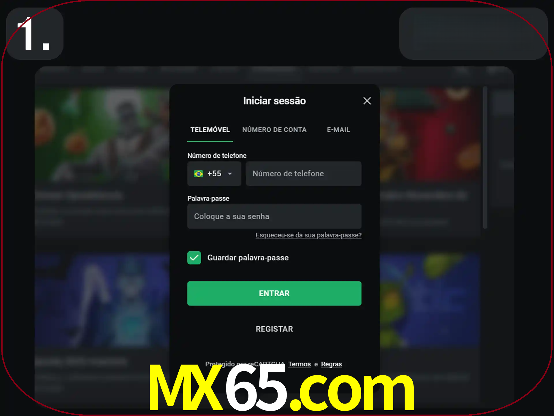 Acesse o site.