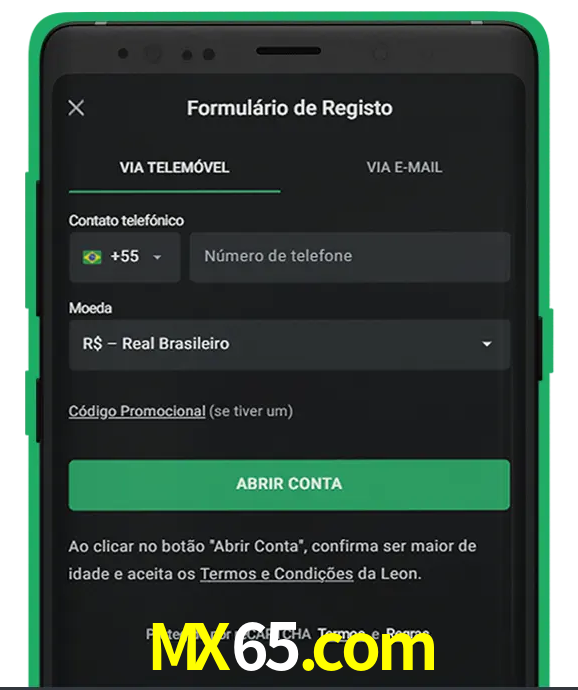 Cadastre-se em LeonBet seguindo passos simples.